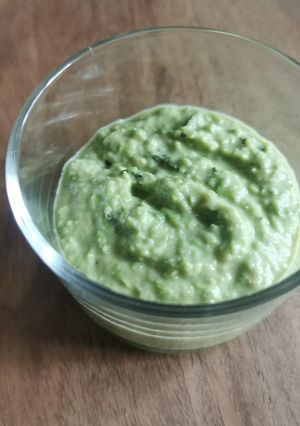 Une photo de Houmous petits pois