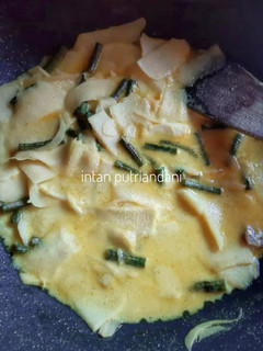Foto resep Sayur lodeh rebung kacang #33