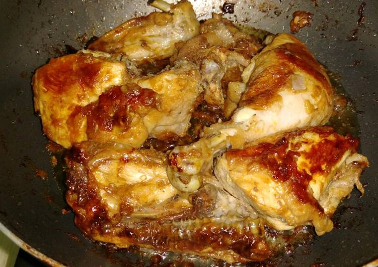 Simple Way to Prepare Homemade Pan fried chicken