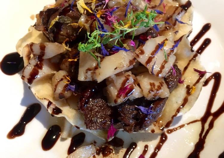 Recetta di Fatto in casa super veloce Cestello con anatra e capesante