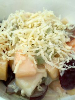 Foto resep Salad buah saus yogurt