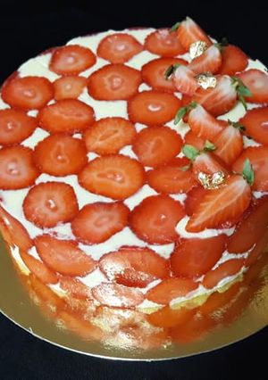 Une photo de Fraisier façon Yann couvreur