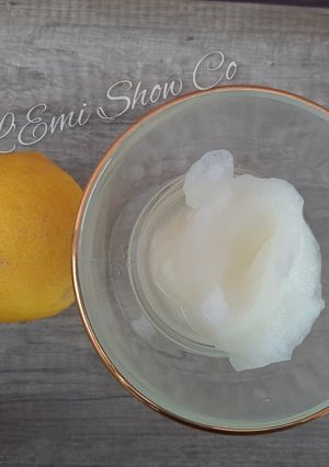 Une photo de Glace au citron