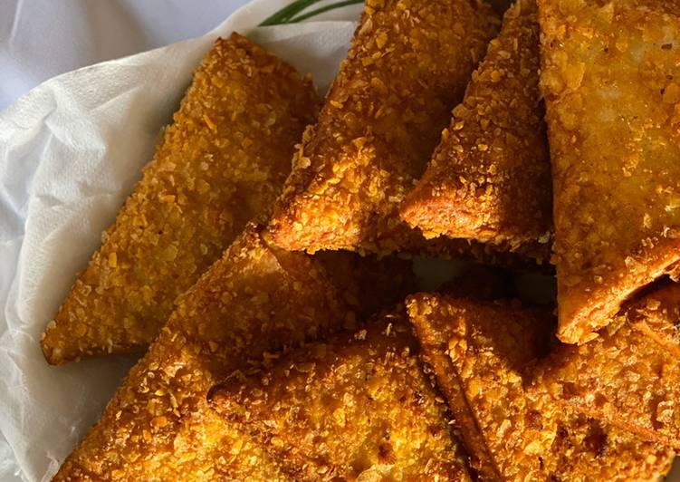 سمبوسة مقرمشة 🤤🌮
