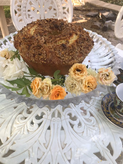 عکسی از دستور کیک ارده و گردو