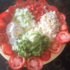 A picture of Vegetable salad.