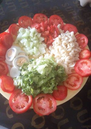 A picture of Vegetable salad.