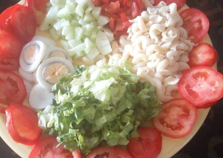 Easiest Way to Prepare Tasty Vegetable salad