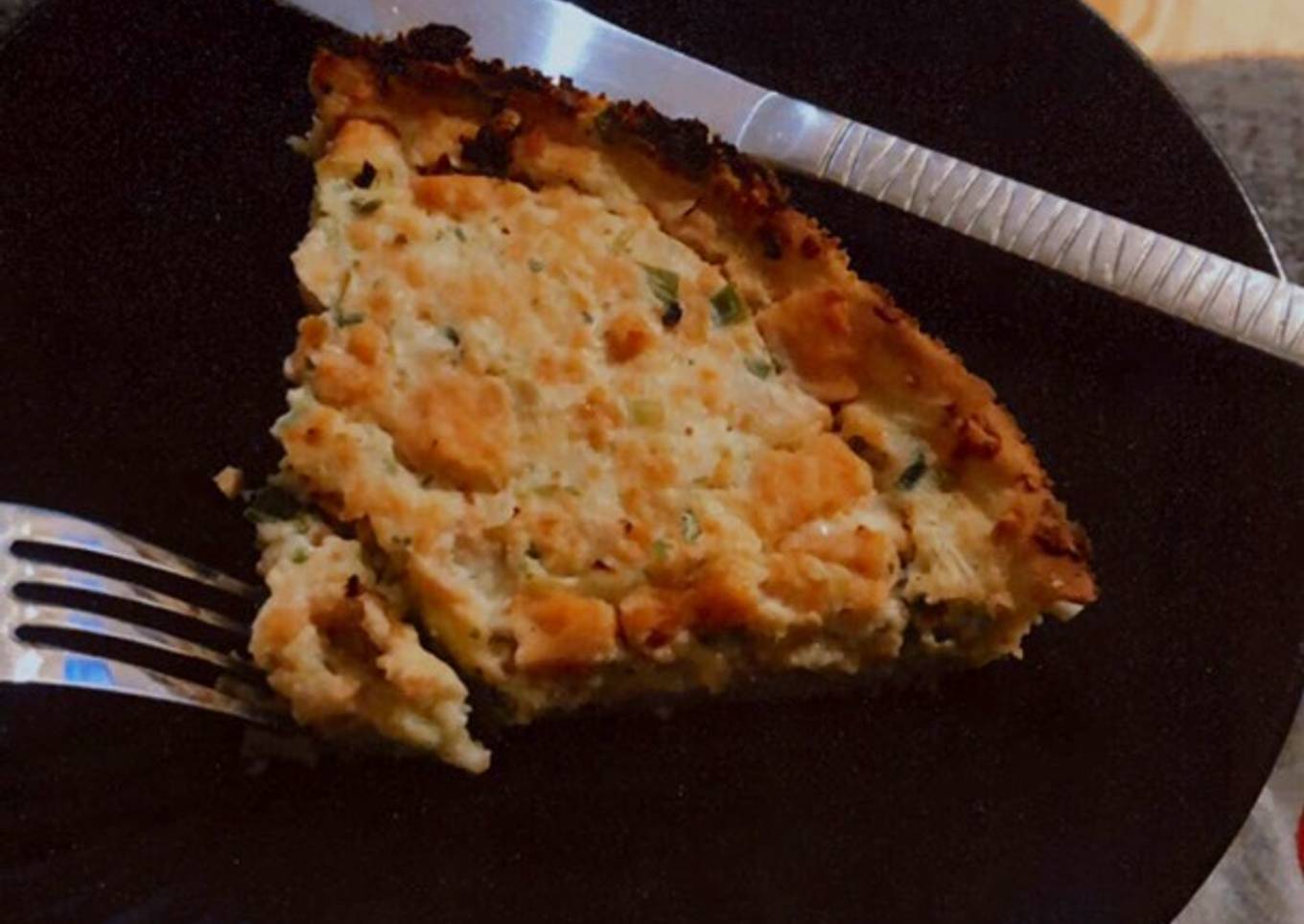 Quiche saumon épinards