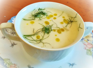Foto principal de Crema de espárragos blancos