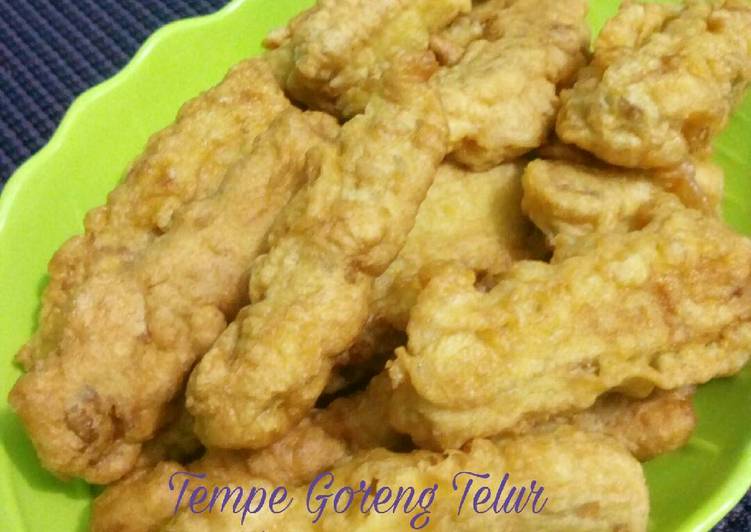 Tempe Goreng Telur