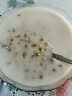 Foto resep Bubur kacang hijau susu
