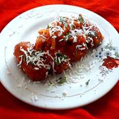 A picture of Paneer bhuna rolls.