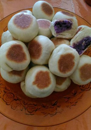 Foto resep Bakpia ubi ungu teflon