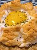 Huevos Nube con Jamón #lacocinadeBea