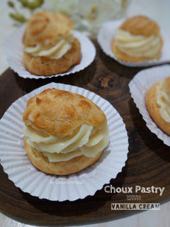 Foto resep Kue Sus Isi Vla Vanilla