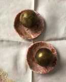 Bombas de chocolate y matcha