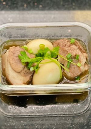 Hình của món Thịt Giò Heo Kho Trứng 🥚.
