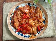 Gambar ayam slice bbq