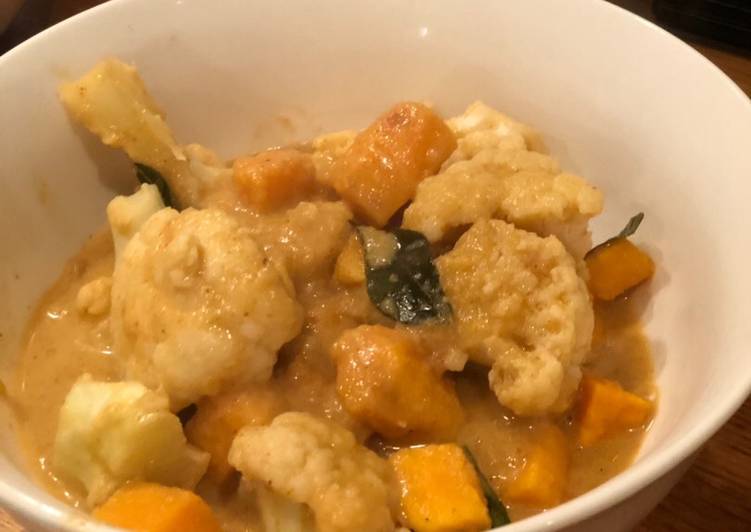 Recipe of Homemade Sweet potato cauliflower curry