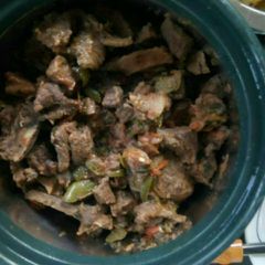 A picture of Beef fry.
