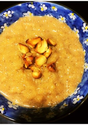 A picture of Broken wheat kheer.
