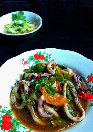 Foto resep Cumi cabe ijo