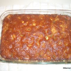 A picture of Orange Cake with Rum.