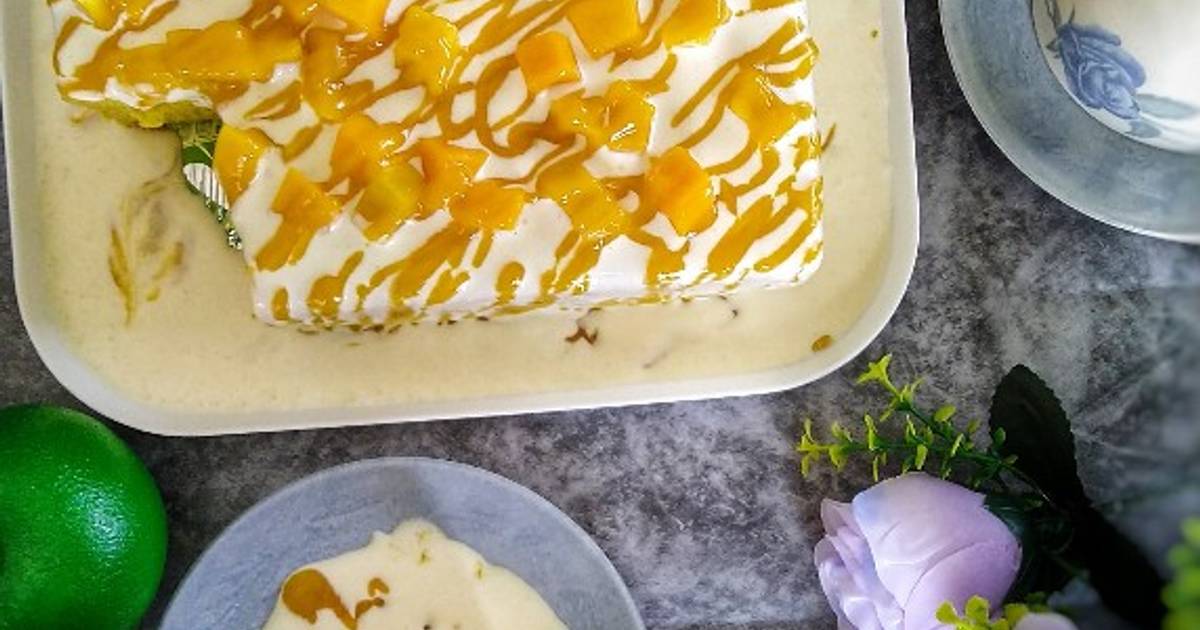 9 resepi cheese kek mangga yang sedap dan mudah - Cookpad