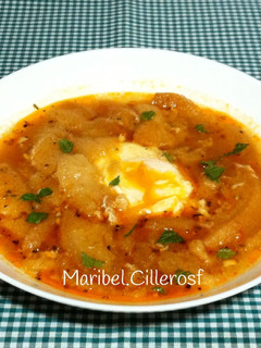 Una foto de Sopa de ajo