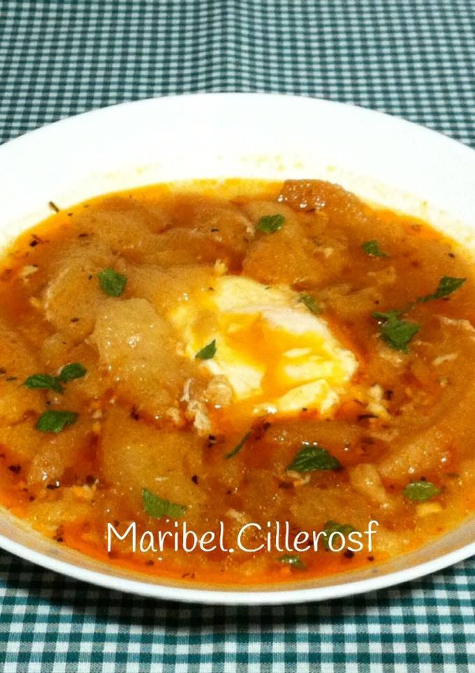 Una foto de Sopa de ajo