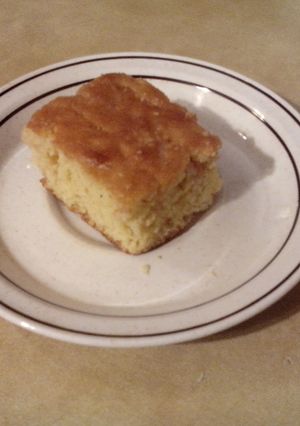 A picture of Super Easy Honey Butter Cornbread.