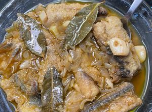 Una foto de Caballa fresca en escabeche
