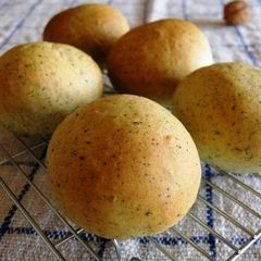 A picture of Sweet Smelling Green Tea Fluffy Bread Rolls.
