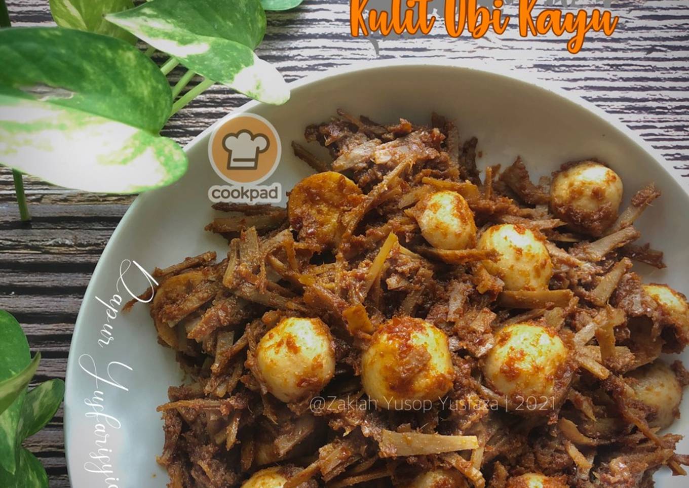 Sambal Kulit Ubi Kayu