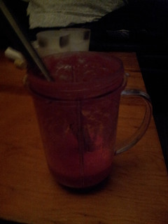A picture of Berry Banana (smoothie).