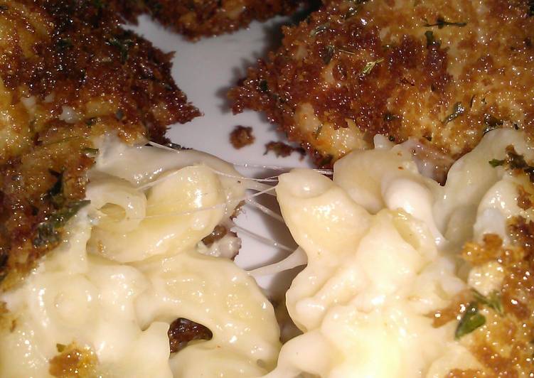 Easiest Way to Make Perfect Fried Mac and Cheese Bites…..