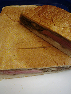 A picture of Shooters sandwich.