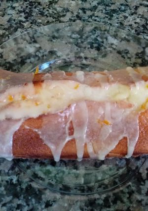 Una foto de Budín de Naranja