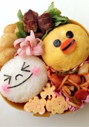 A picture of LINE Characters for your Charaben ︎.