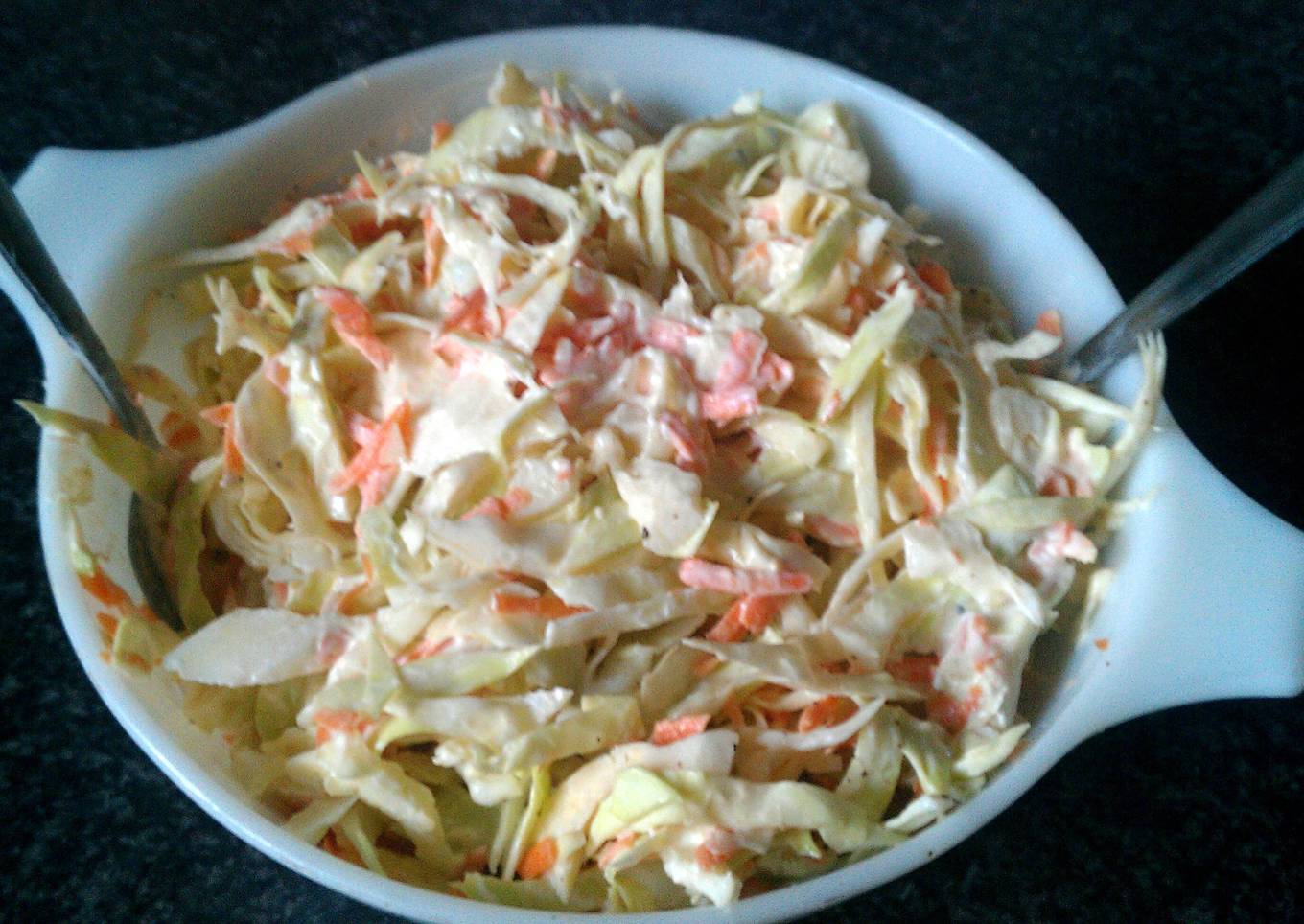 Super easy coleslaw