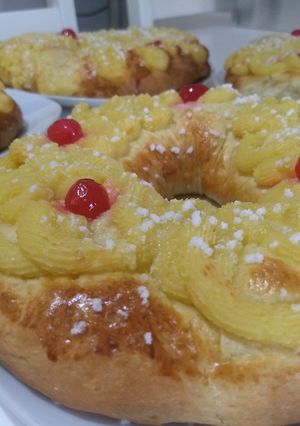 Una foto de Rosca de reyes y Pascua