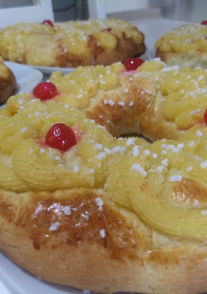 Una foto de Rosca de reyes y Pascua