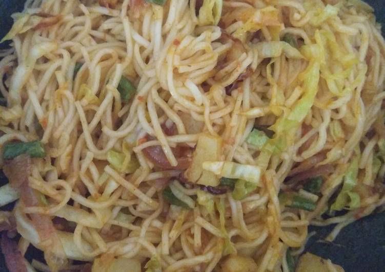 Step-by-Step Guide to Prepare Favorite Veg Chowmein
