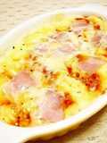 Steamed Pizza Bread with Pancake Mix