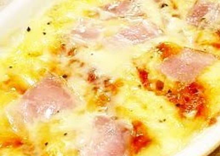 Simple Way to Make Super Quick Homemade Steamed Pizza Bread with Pancake Mix