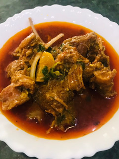 A picture of Mutton Korma.