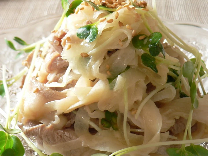 Easy Steps to Make|Recipe} Sweet Onion and Pork Salad with Garlic and Mayo Anti-Fail