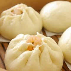 A picture of Easy Juicy Steamed Pork Buns (Nikuman).