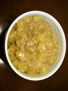 A picture of Our Family's Creamy Daikon Radish Rice Bowl.